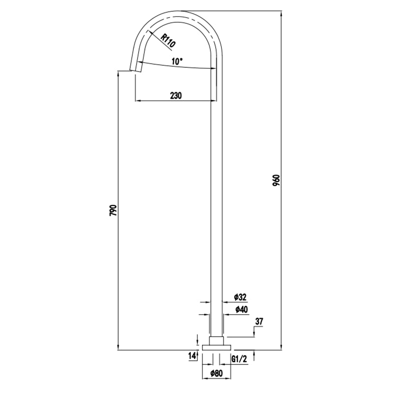 Basin Mounted Bath Filler Dimensions | Taffner Interiors