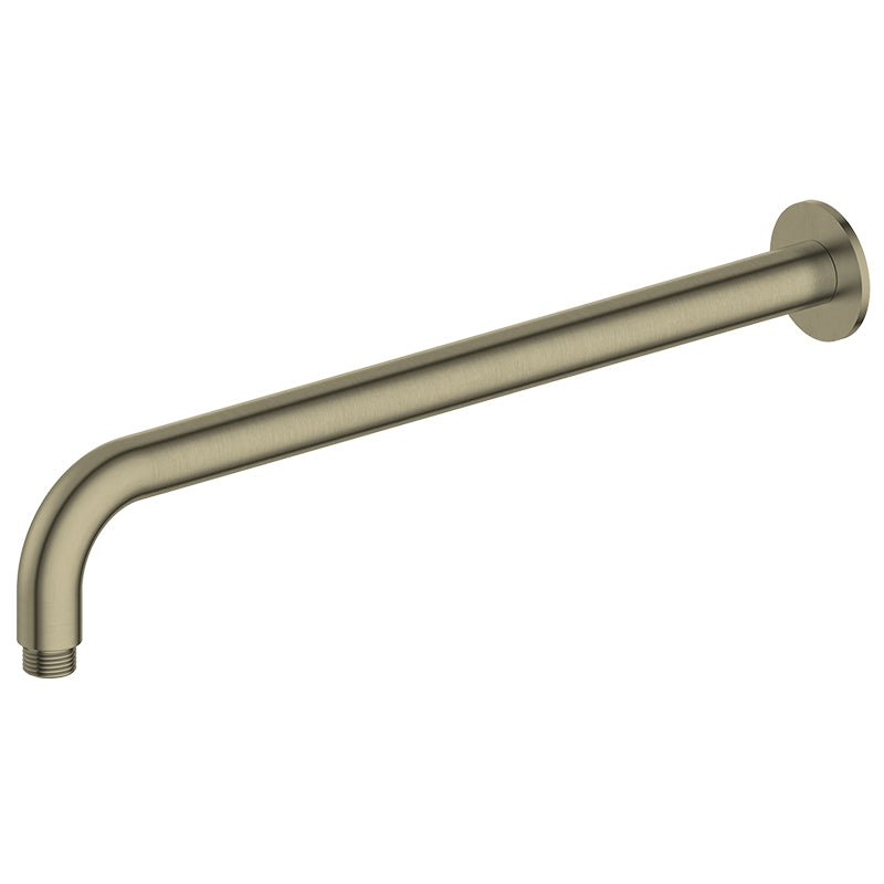 Shower Arm 350mm | Brushed Brass | Taffner Interiors