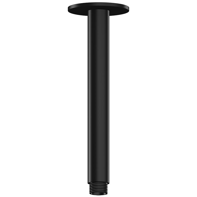 Ceiling Drop Shower Arm 20mm | Matte Black | Taffner Interiors