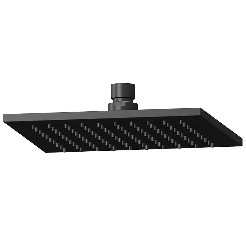 Square Shower Head 300mm| Matte Black | Taffner Interiors