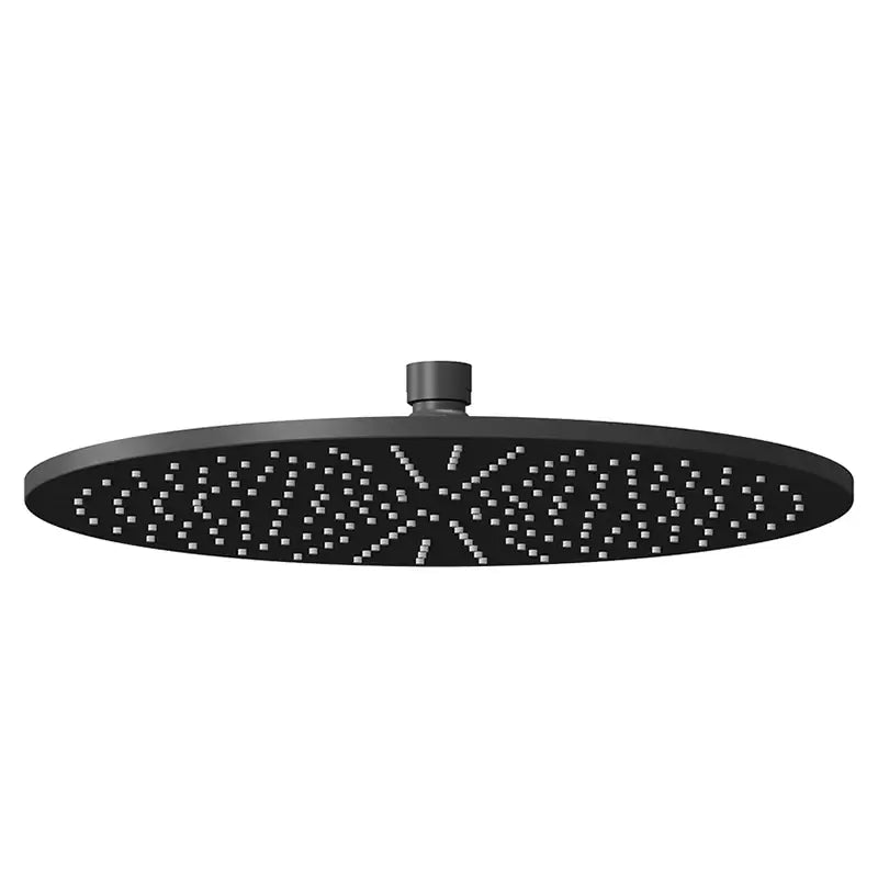 Shower Head Round 300mm | Matte Black | Taffner Interiors