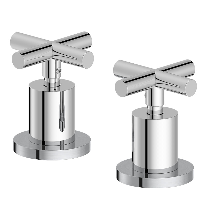 Grace Wall Double Mixer | Chrome | Taffner Interiors